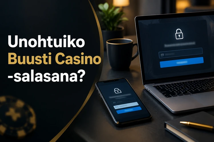 Unohtuiko Buusti Casino -salasana?